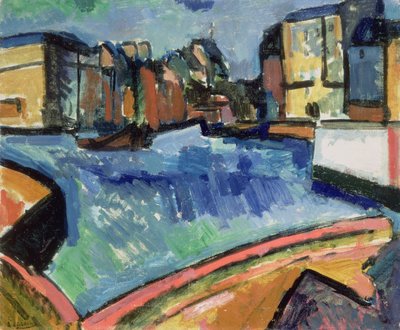 Le Port Du Havre av Andre Derain