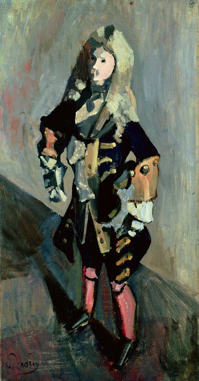 Ludvig XIV:s (1638-1715) kostym, ca 1903 (olja på duk) av Andre Derain