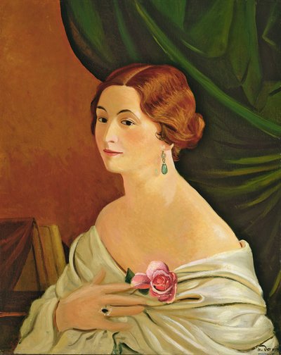 Madame Paula Osusky av Andre Derain