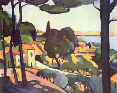 Nära Cassis av Andre Derain