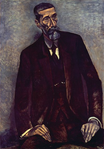 Porträtt av Francesco Iturrino (1864-1924), konstnär av Andre Derain