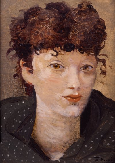 Porträtt av Madame Isabel Delmer -Isabel Rawsthorne av Andre Derain