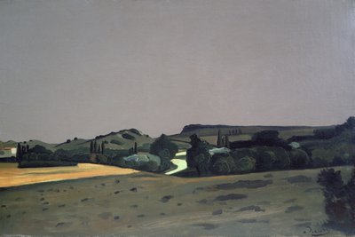 Provencalskt landskap av Andre Derain
