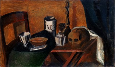 Stilleben med en dödskalle av Andre Derain