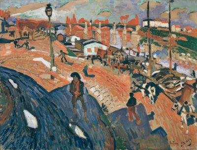 Bron vid Le Pecq av Andre Derain