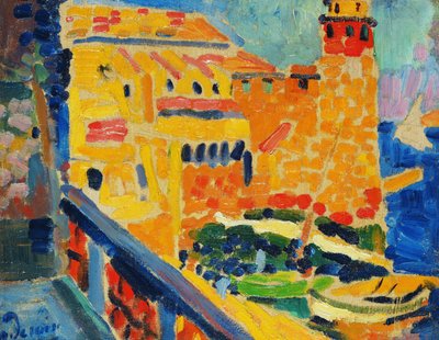 Fyren vid Collioure av Andre Derain