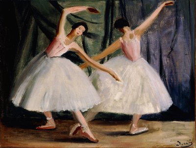 Två dansare; Deux Danseuses av Andre Derain