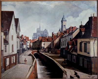 Utsikt över Amiens av Andre Derain