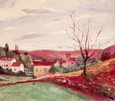 Vinterlandskap av Andre Derain