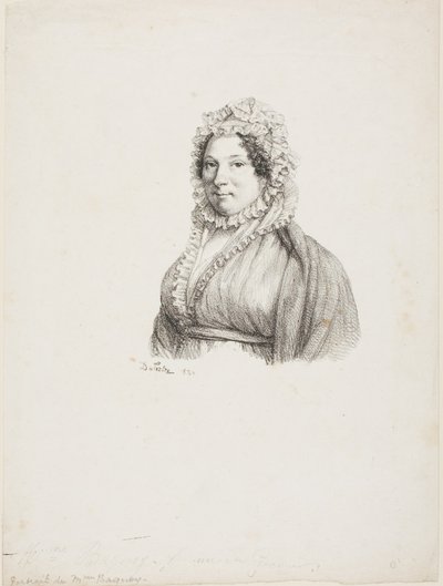 Porträtt av Madame Baquoy av Andre Dutertre