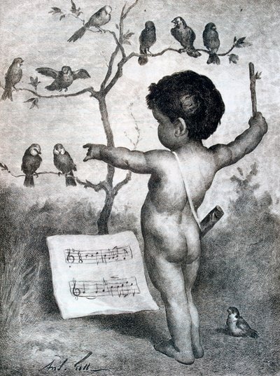 Teckning av André Gill, 1927 av Andre Gill