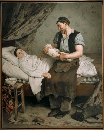 Den nyfödda av Andre Gill