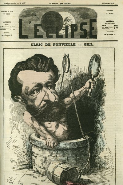 Ulric de Fontvielle. Omslag i "" L