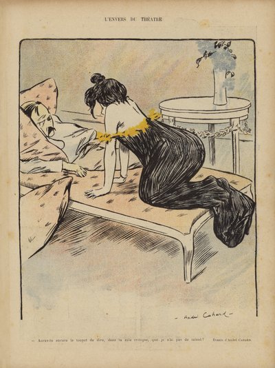 Illustration för Le Rire av Andre Philippe Adolphe Cahard