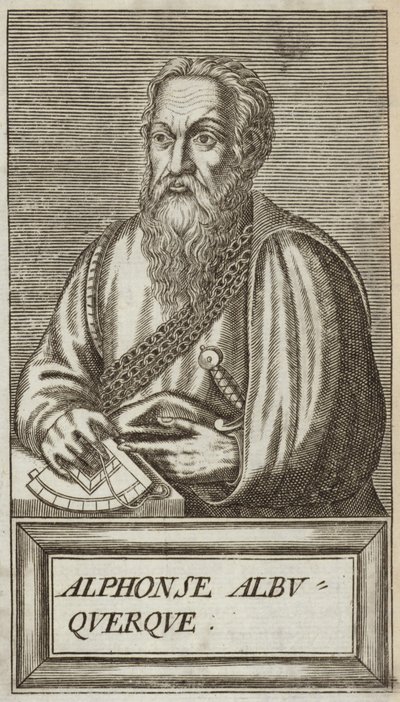 Afonso de Albuquerque av Andre Thevet