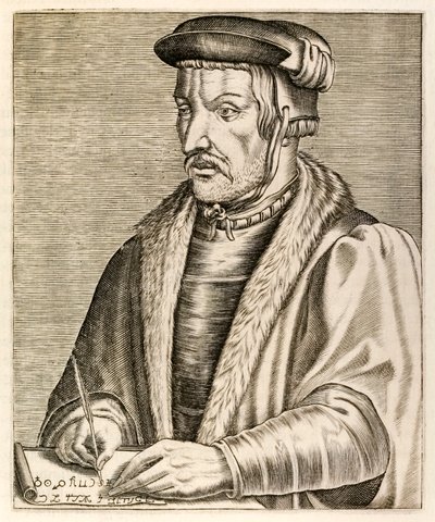 Heinrich Cornelius Agrippa, från ?True Portraits?? av André Thévet, utgiven 1584 av Andre Thevet