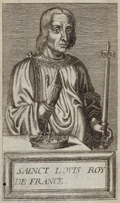 kung Ludvig IX av Frankrike av Andre Thevet