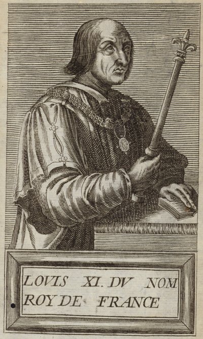 kung Ludvig XI av Frankrike av Andre Thevet
