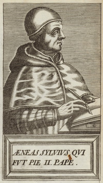 Påven Pius II av Andre Thevet