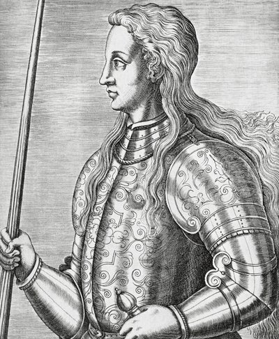 Porträtt av Jeanne d