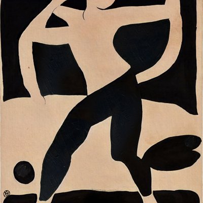 Dynamisk abstrakt figur av André Viana