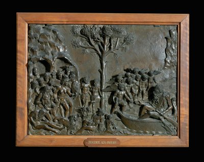 Nedstigning till helvetet... av Andrea (1470-1532) Riccio