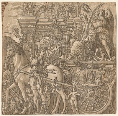 Julius Caesars triumf: Caesar Triumphant av Andrea Andreani