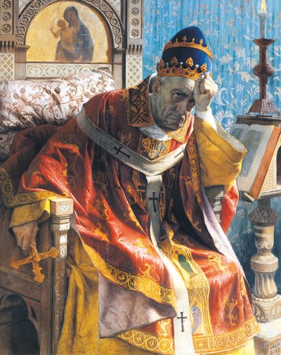 Bonifatius VIII (Anagni, cirka 1230-Rom av Andrea Gastaldi