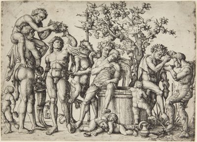 Backanal av Andrea Mantegna