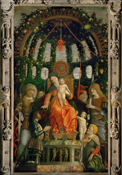 Vår Fru av Seger... av Andrea Mantegna