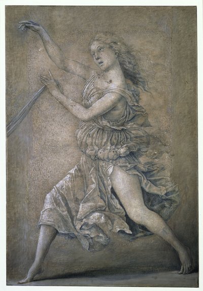 Dansande musa av Andrea Mantegna
