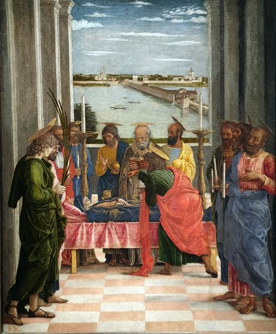 Jungfruns död av Andrea Mantegna