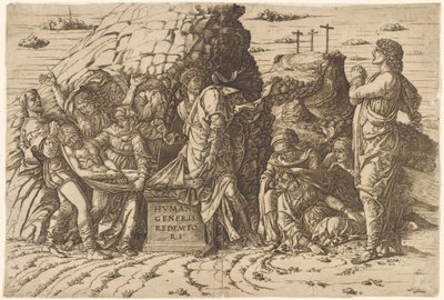Gravläggningen av Andrea Mantegna