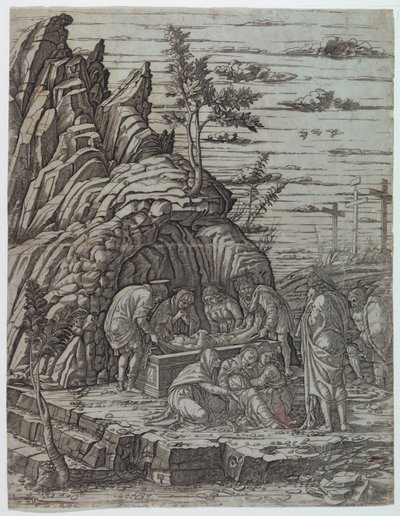 Gravläggningen av Andrea Mantegna