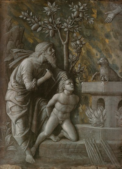 Isaks offer, ca 1490-1495 av Andrea Mantegna