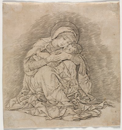Jungfru och barn, 1485-1491. av Andrea Mantegna