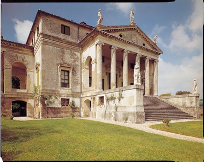 Utsikt över fasaden, c.1566-67 av Andrea Palladio