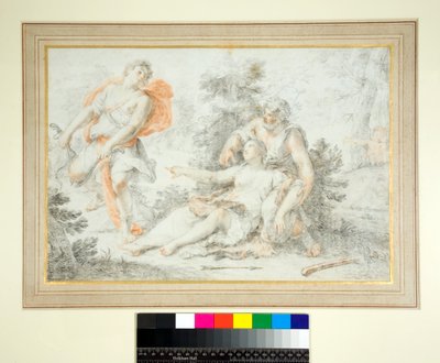 Jupiter och Diana, av Andrea Procaccini