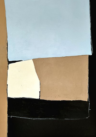 Geometriska färgblock av Andrea Reichhart