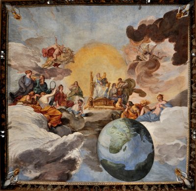Den gudomliga vishetens triumf, 1629-1631. av Andrea Sacchi