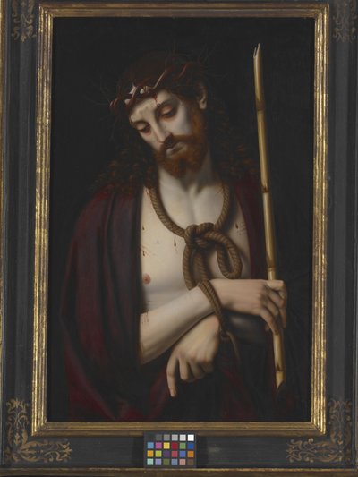 Ecce Homo (olja på trä) av Andrea Solario
