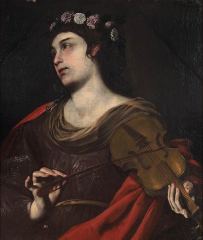 Sankta Cecilia av Andrea Vaccaro