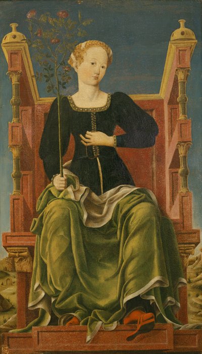 Urania (målning) av Andrea da (workshop of) Belfiore