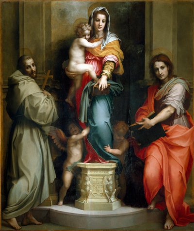Madonna från Harpies av Andrea del Sarto