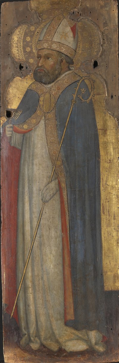Saint Blaise, ca 1400. av Andrea di Bartolo