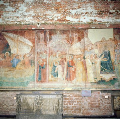 St Ranieri i det heliga landet, mitten av 1300-talet av Andrea di Bonaiuto