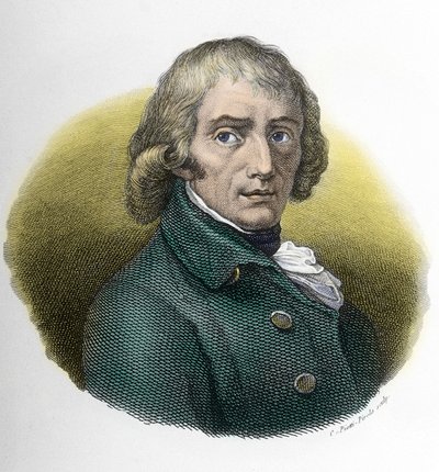 Porträtt av Giuseppe Parini (1729-1799), gravyr efter teckning av Andrea Appiani (1754-1817) av Andrea the Elder (after) Appiani