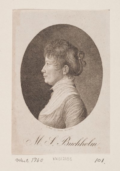 Magdalena Sophie Buchholm av Andreas Flint