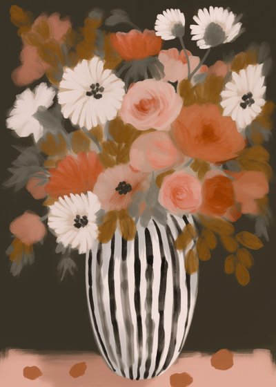 Modern blomsterbukett av Andreas Magnusson