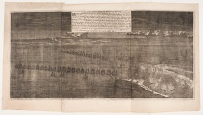 Sjöslaget vid Rügen. september 1712 av Andreas Reinhardt